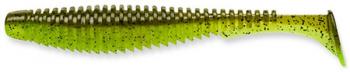 4" FishUp U-Shad - Green Pumpkin Chartreuse | 204