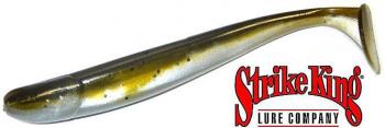 5" Strike King KVD Swim`n Shiner - Green Pumpkin Pearl Belly