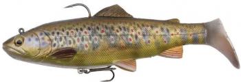 Savage Gear 4D Trout Rattle Shad 17cm 80g - Dark Brown Trout