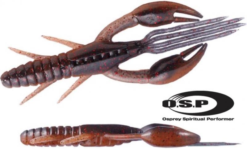 3" O.S.P DoLive Craw - Ebimiso Black | TW146