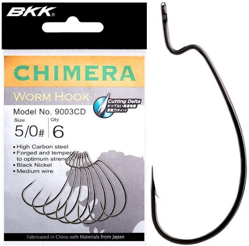 BKK Chimera CD Worm Hook Gr.4/0