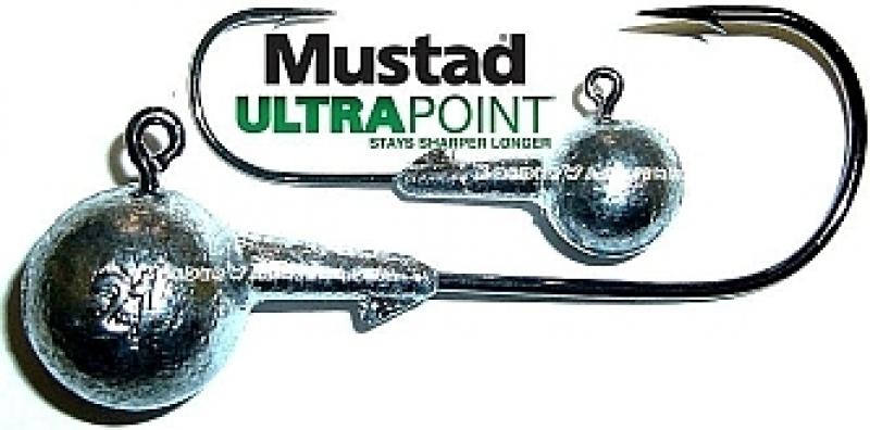 Mustad Ultra Point Rundkopf Jigkopf - Gr. 5|0 - 21g