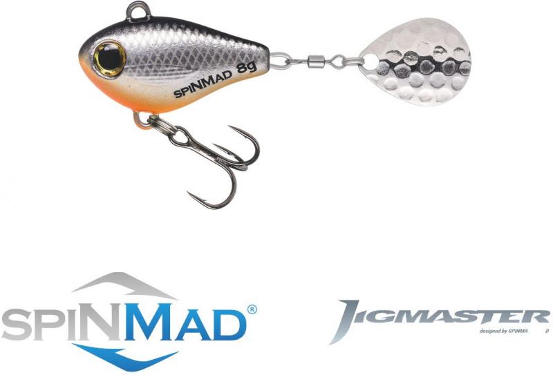 SpinMad Tail Spinner Jigmaster 8g - Weiss Fisch | 2302