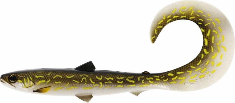 Westin BullTeez Curltail 27cm - Natural Pike