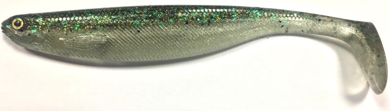 Westin Shad Teez Slim 10cm - Sparkling Green