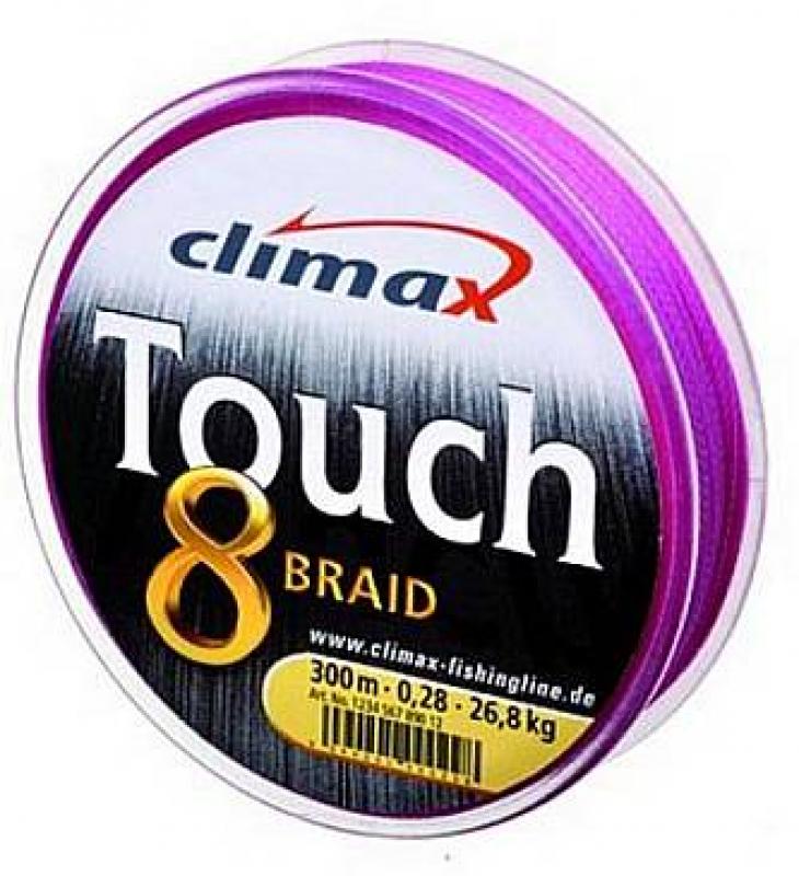 Climax Touch 8 Braid - pink - 0,20mm - 19,0kg - 10m