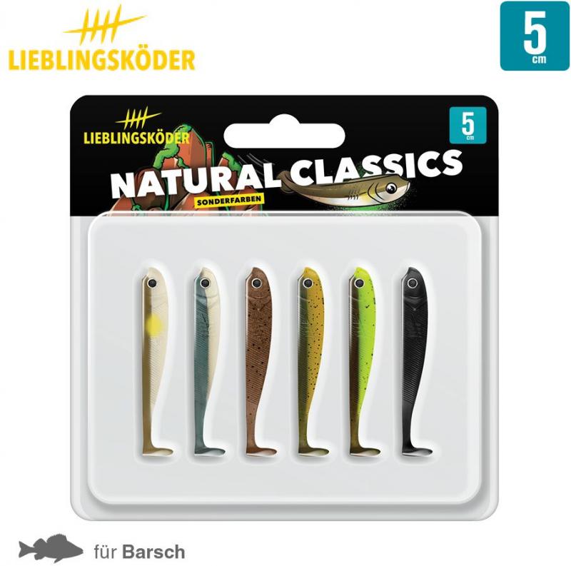 Lieblingsköder - 5cm - Mixpaket Natural Classics