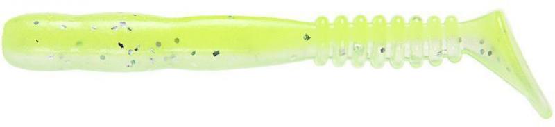 2" Rockvibe Shad lam. - Chartreuse Silver