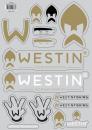 Westin Aufkleber Sticker A4 Blatt